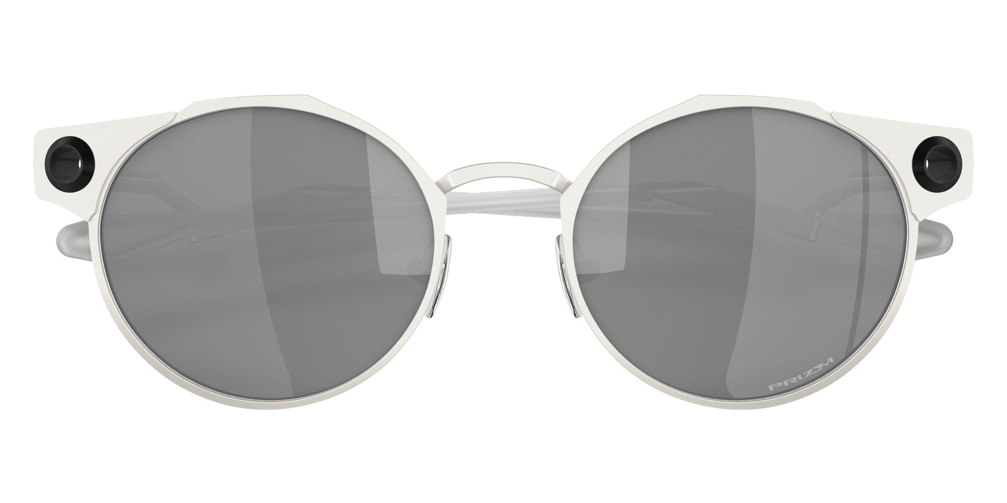 OAKLEY OO6046 Deadbolt��� 604601 50 - Satin Chrome / Prizm Black Mirrored #id:oo6046604601_s:100120