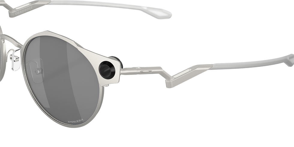 OAKLEY OO6046 Deadbolt��� 604601 50 - Satin Chrome / Prizm Black Mirrored #id:oo6046604601_s:100130
