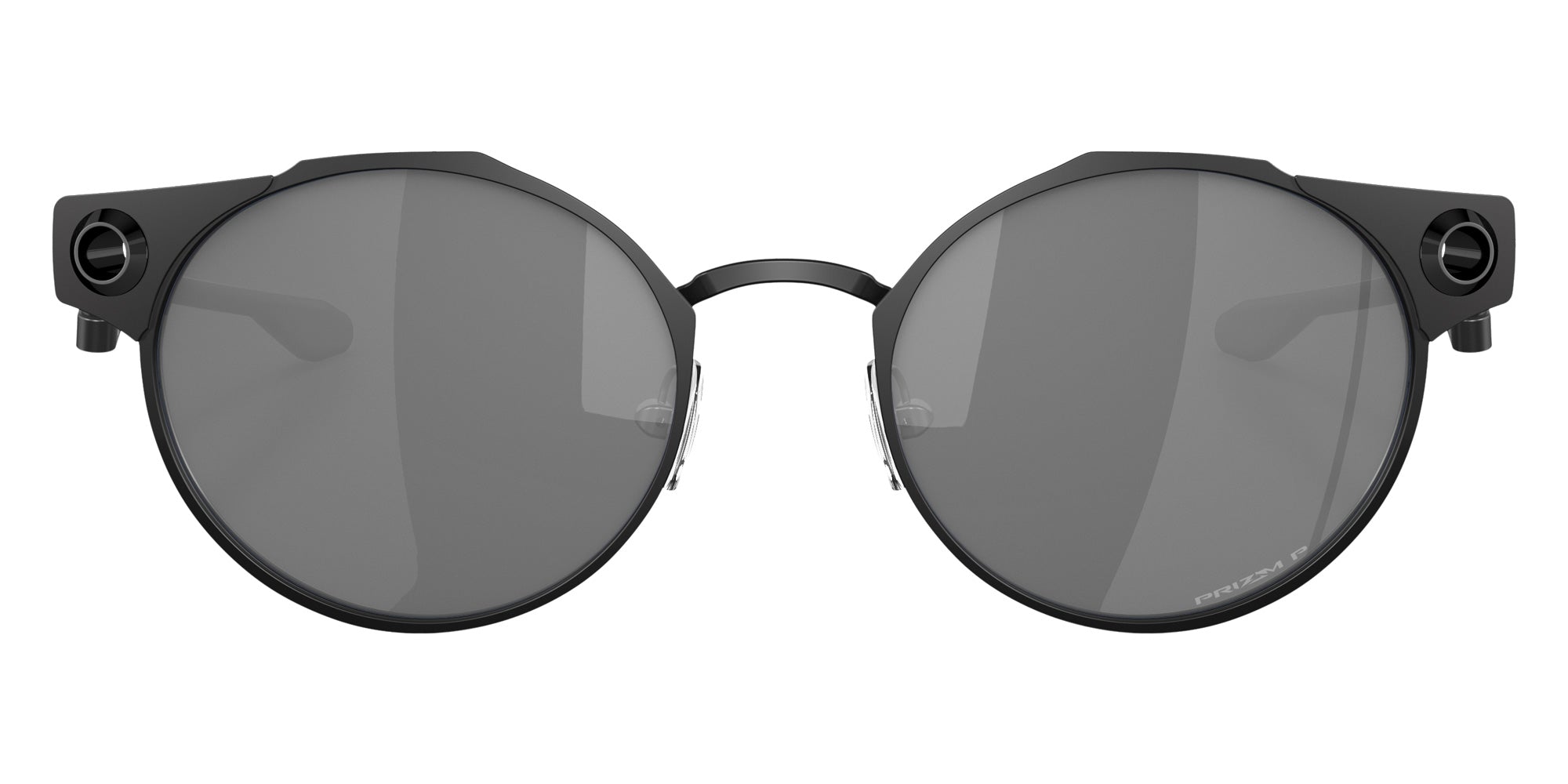 OAKLEY OO6046 Deadbolt��� 604603 50 - Satin Black / Prizm Black Polarized Mirrored #id:oo6046604603_s:102100