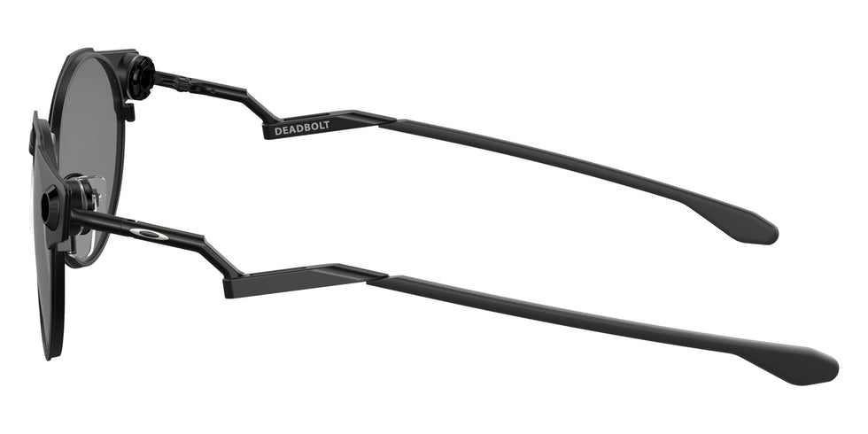 OAKLEY OO6046 Deadbolt��� 604603 50 - Satin Black / Prizm Black Polarized Mirrored #id:oo6046604603_s:102110