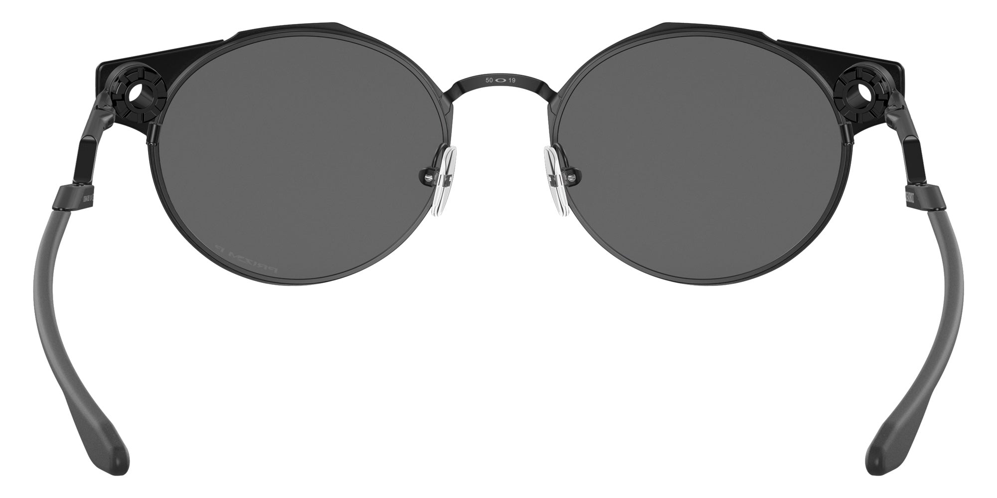 OAKLEY OO6046 Deadbolt��� 604603 50 - Satin Black / Prizm Black Polarized Mirrored #id:oo6046604603_s:102115