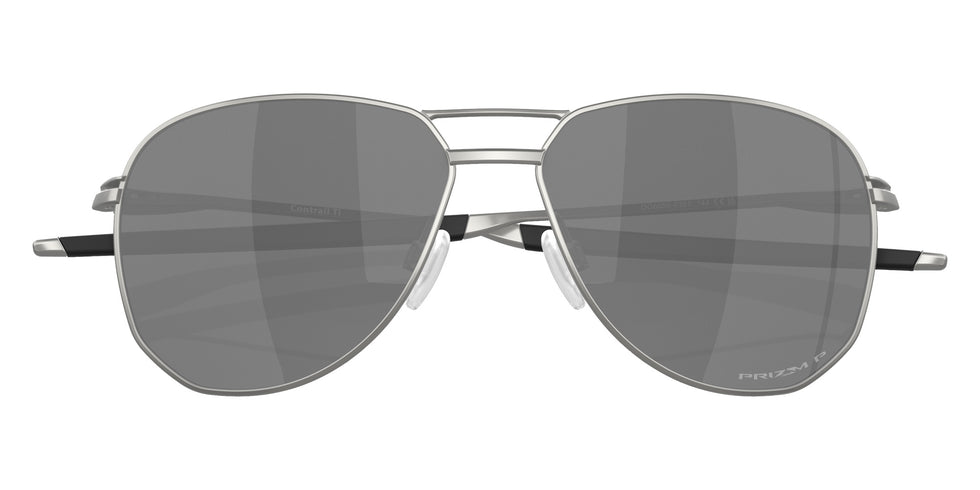 OAKLEY OO6050 Contrail TI 605003 57 - Satin Chrome / Prizm Black Polarized #id:oo6050605003_s:100135