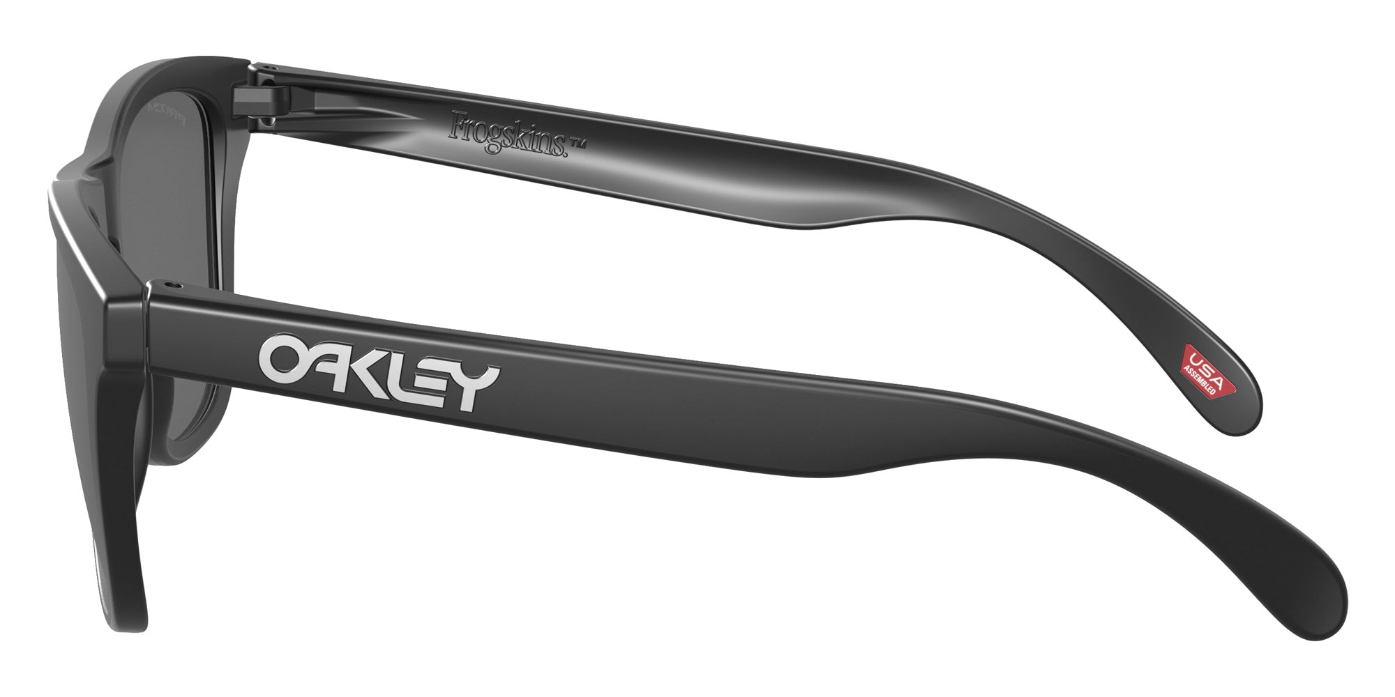 OAKLEY OO9013 Frogskins��� 9013F7 55 - Matte Black / Prizm Black Polarized Mirrored #id:oo90139013f7_s:100110