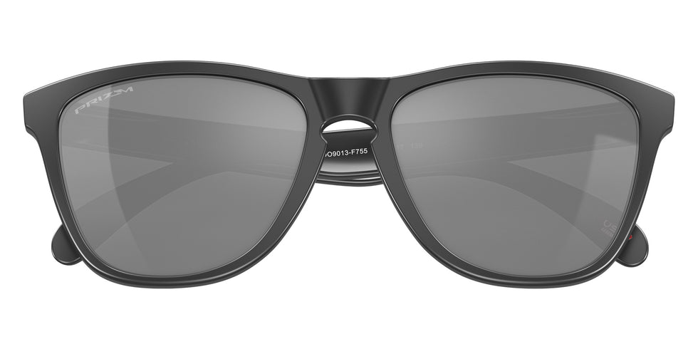 OAKLEY OO9013 Frogskins��� 9013F7 55 - Matte Black / Prizm Black Polarized Mirrored #id:oo90139013f7_s:100120