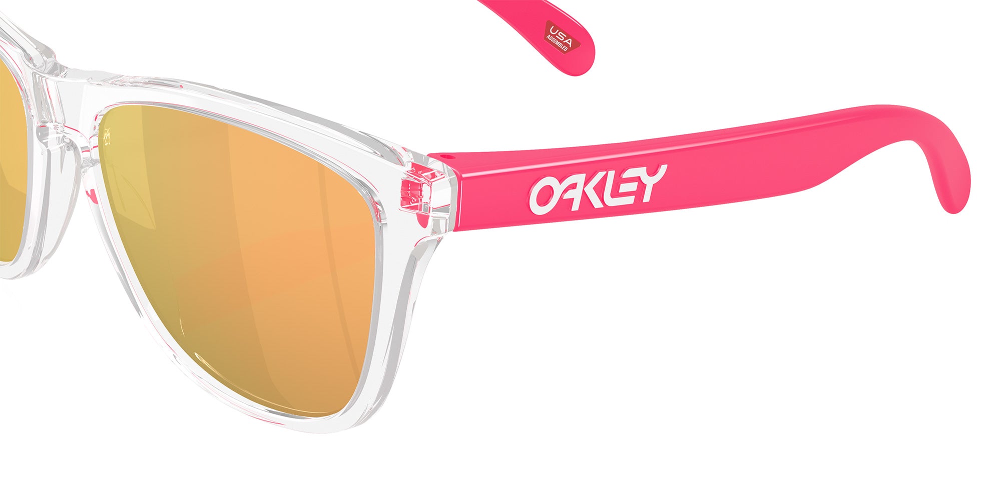 OAKLEY OO9013 Frogskins™ Neon Pop Collection 9013M9 55 - Clear #id:oo90139013m9_s:100130