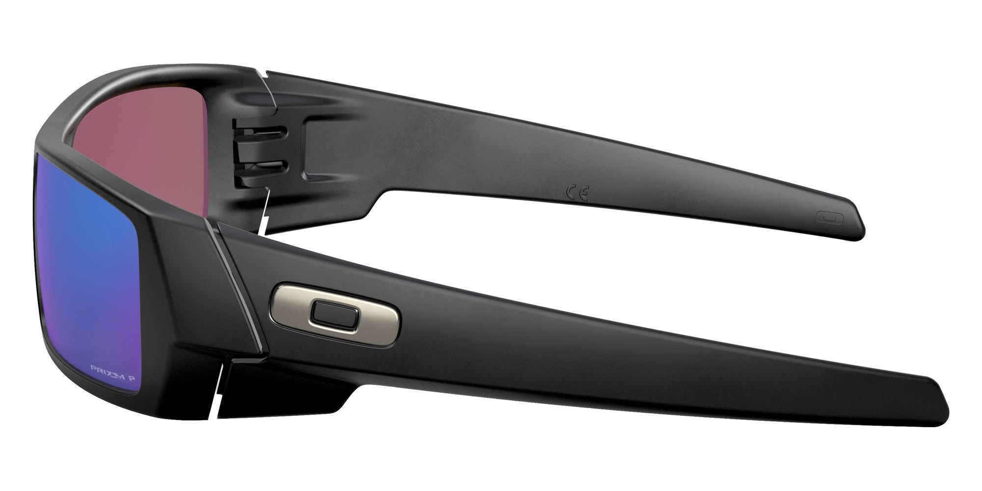 OAKLEY OO9014 Gascan�� 901450 60 - Matte Black / Prizm Sapphire Polarized Mirrored #id:oo9014901450_s:102110