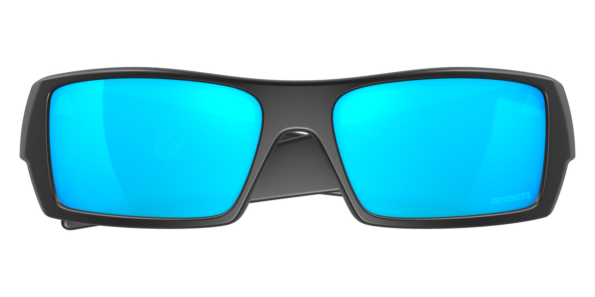 OAKLEY OO9014 Dallas Cowboys Gascan�� 901467 60 - Matte Black / Prizm Sapphire Mirrored #id:oo9014901467_s:100135