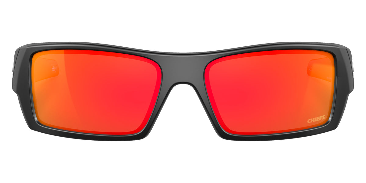 OAKLEY OO9014 Kansas City Chiefs Gascan® 901470 60 - Matte Black / Prizm Ruby Mirrored #id:oo9014901470_s:100100
