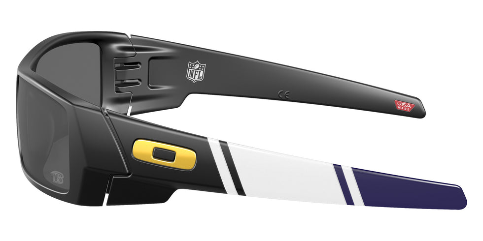 OAKLEY OO9014 Baltimore Ravens Gascan® 901482 60 - Matte Black / Prizm Black Mirrored #id:oo9014901482_s:100110