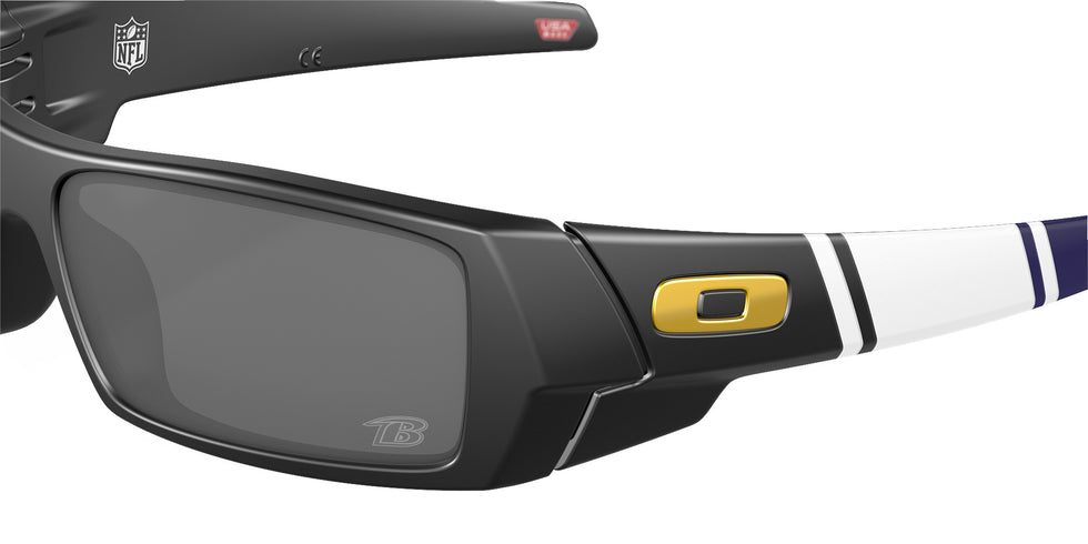 OAKLEY OO9014 Baltimore Ravens Gascan® 901482 60 - Matte Black / Prizm Black Mirrored #id:oo9014901482_s:100125