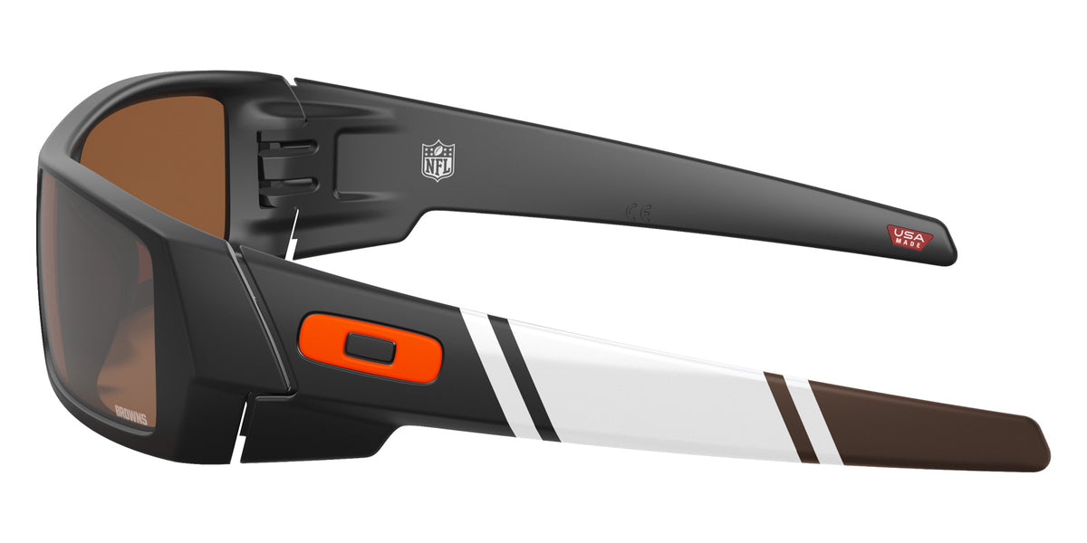 OAKLEY OO9014 Cleveland Browns Gascan�� 901496 60 - Matte Black / Prizm Tungsten Mirrored #id:oo9014901496_s:100110