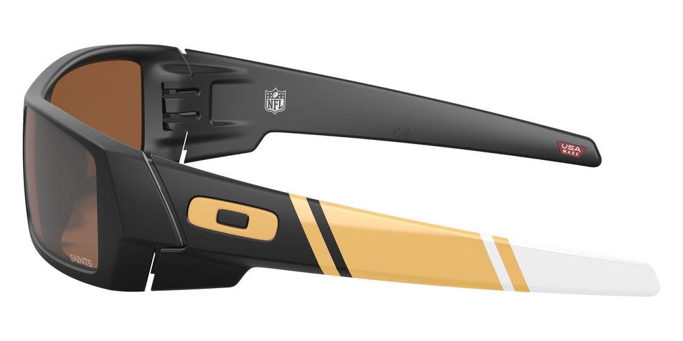 OAKLEY OO9014 New Orleans Saints Gascan® 9014A7 60 - Matte Black / Prizm Tungsten Mirrored #id:oo90149014a7_s:100110