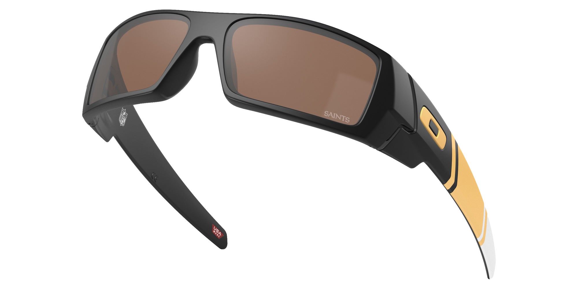 OAKLEY OO9014 New Orleans Saints Gascan® 9014A7 60 - Matte Black / Prizm Tungsten Mirrored #id:oo90149014a7_s:100120