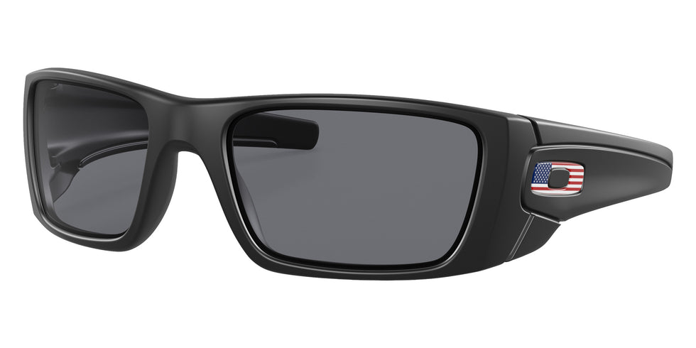 OAKLEY OO9096 Standard Issue Fuel Cell USA Flag 909638 60 - Matte Black / Gray #id:oo9096909638_s:102105
