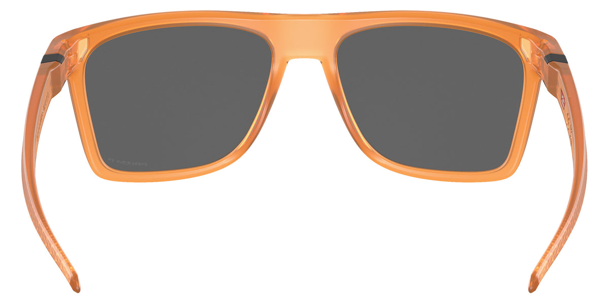 OAKLEY OO9100 Leffingwell Coalesce Collection 910019 57 - Matte Transparent Ginger / Prizm Black Polarized Mirrored #id:oo9100910019_s:100115