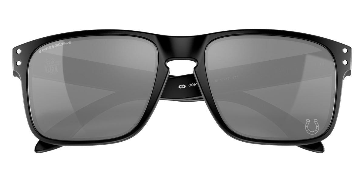OAKLEY OO9102 Indianapolis Colts Holbrook��� 9102M3 55 - Matte Black / Prizm Black Mirrored #id:oo91029102m3_s:100135