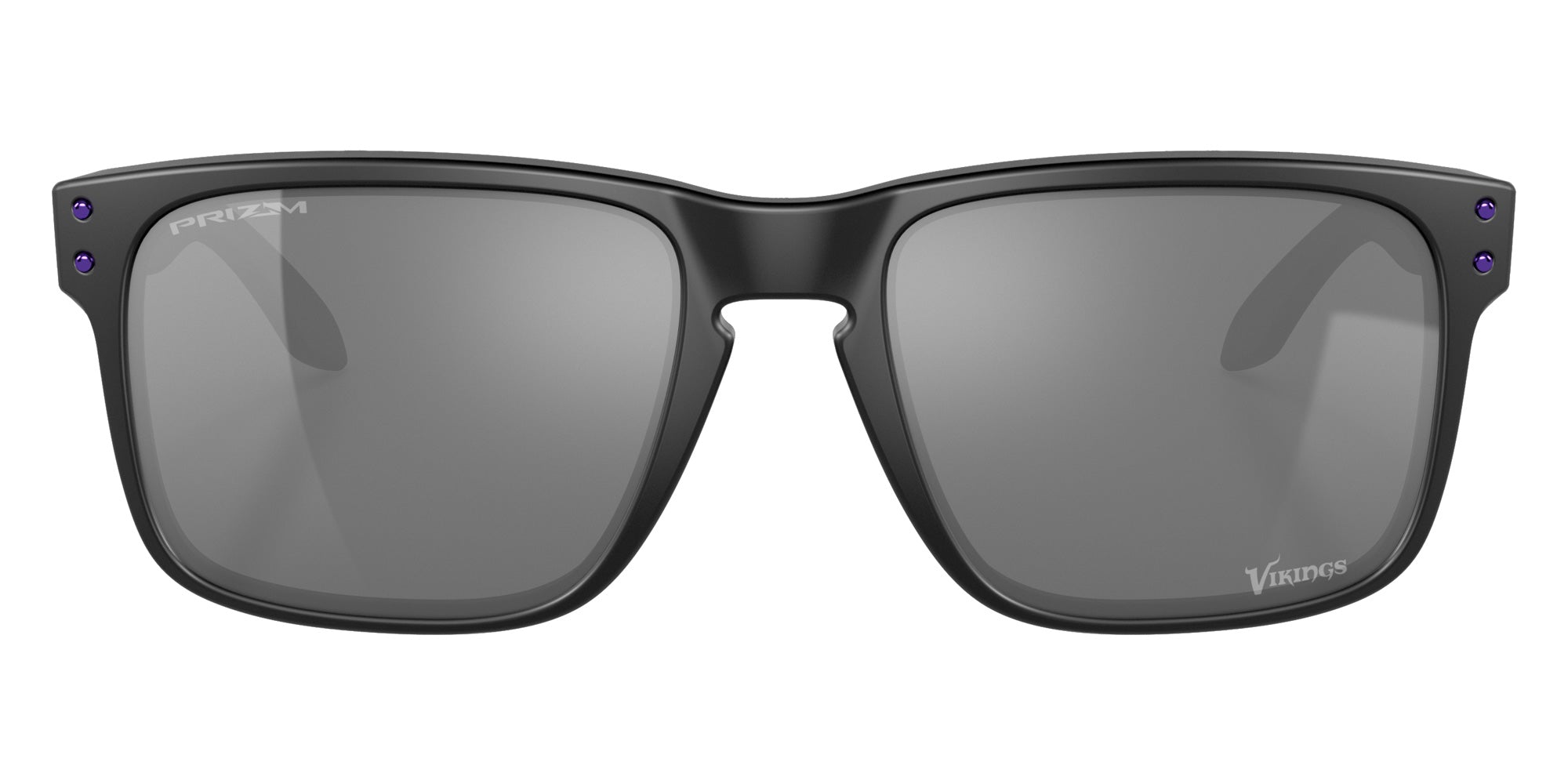 OAKLEY OO9102 Minnesota Vikings Holbrook™ 9102M9 55 - Matte Black / Prizm Black Mirrored #id:oo91029102m9_s:100100