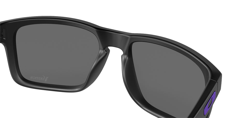 OAKLEY OO9102 Minnesota Vikings Holbrook™ 9102M9 55 - Matte Black / Prizm Black Mirrored #id:oo91029102m9_s:100130
