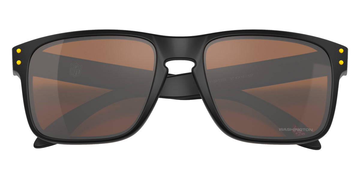 OAKLEY OO9102 Washington Football Team Holbrook��� 9102T3 55 - Matte Black / Prizm Tungsten Mirrored #id:oo91029102t3_s:100125