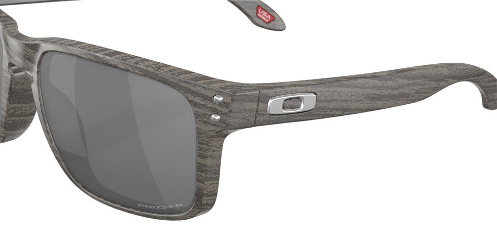 OAKLEY OO9102 Holbrook��� 9102W9 55 - Woodgrain / Prizm Black Polarized Mirrored #id:oo91029102w9_s:100130