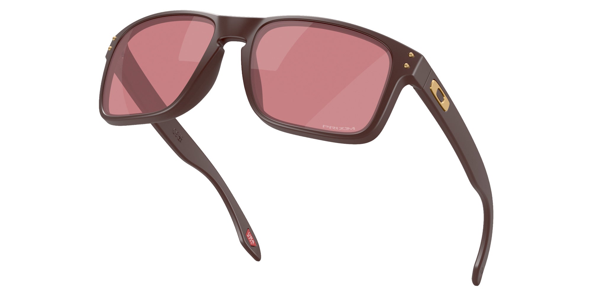 OAKLEY OO9102 Holbrook��� 9102Z2 55 - Matte Grenache / Prizm Dark Golf Mirrored #id:oo91029102z2_s:102125