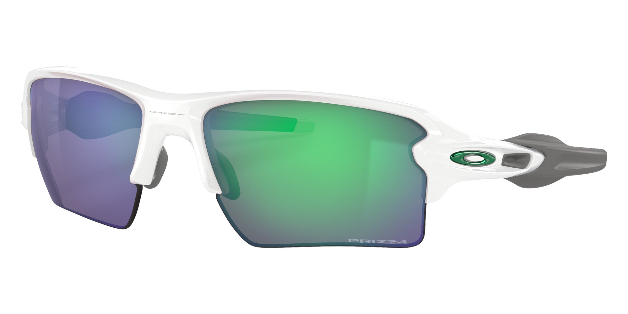 OAKLEY OO9188 Flak® 2.0 XL Team Colors 918892 59 - Polished White / Prizm Jade Mirrored #id:oo9188918892_s:100105