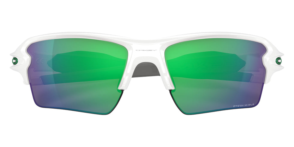 OAKLEY OO9188 Flak® 2.0 XL Team Colors 918892 59 - Polished White / Prizm Jade Mirrored #id:oo9188918892_s:100135