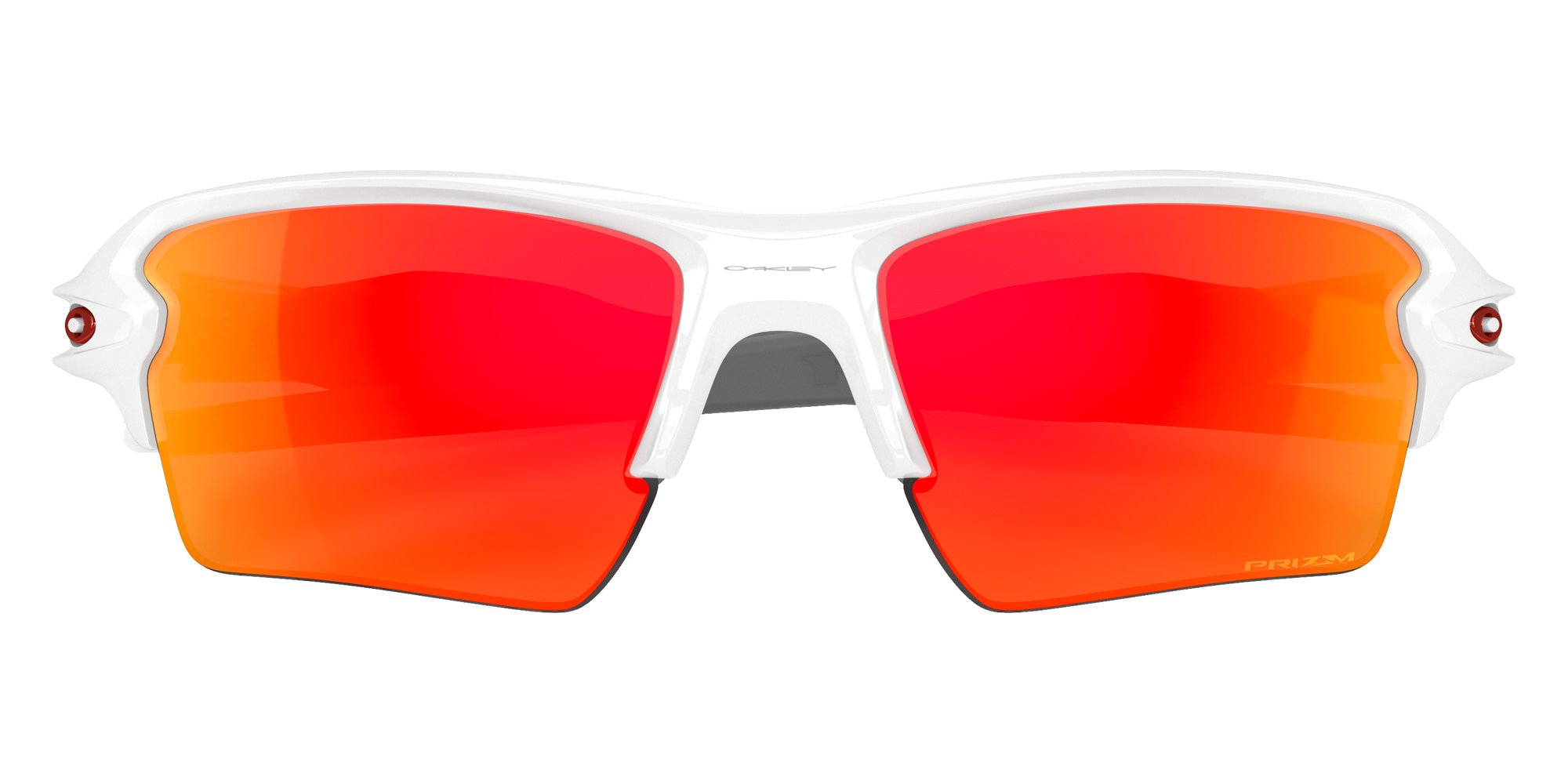 OAKLEY OO9188 Flak® 2.0 XL Team Colors 918893 59 - Polished White / Prizm Ruby Mirrored #id:oo9188918893_s:102135