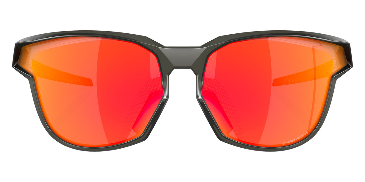 OAKLEY OO9227 Kaast 922703 73 - Matte Gray Smoke / Prizm Ruby Mirrored #id:oo9227922703_s:102100
