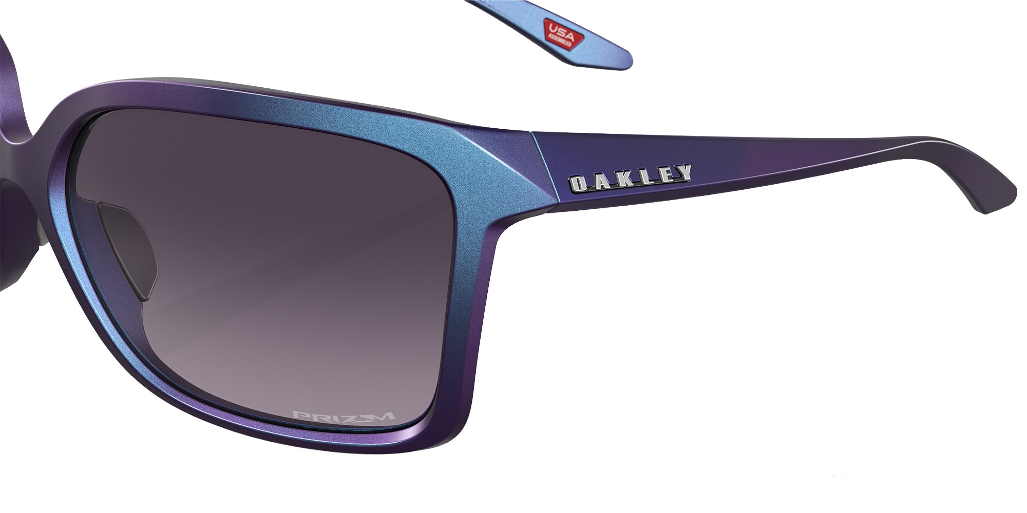 OAKLEY OO9230 Wildrye 923006 61 - Matte Cyan/Purple Colorshift / Prizm Gray Gradient #id:oo9230923006_s:100125
