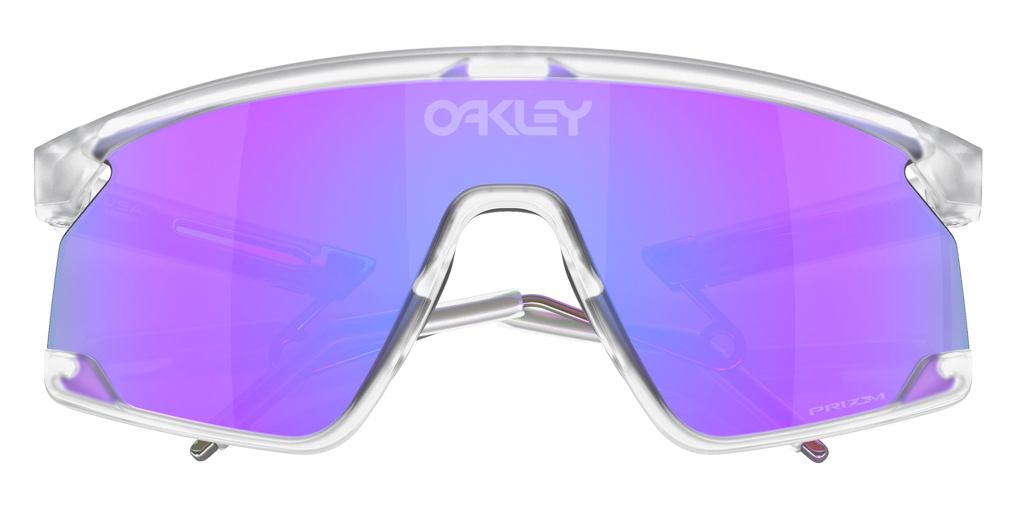 OAKLEY OO9237 BXTR Metal 923702 139 - Matte Clear / Prizm Violet Mirrored #id:oo9237923702_s:102135