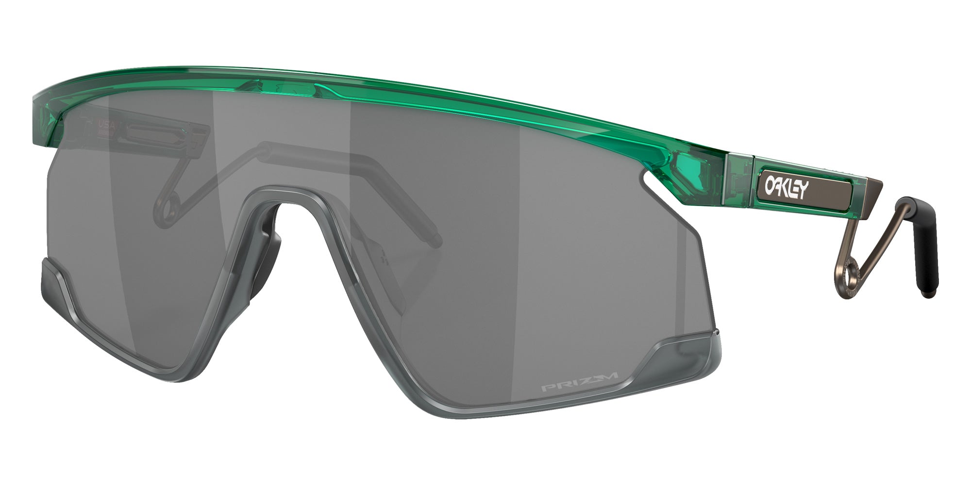 OAKLEY OO9237 BXTR Metal 923705 139 - Transparent Viridian / Prizm Black Mirrored #id:oo9237923705_s:104105