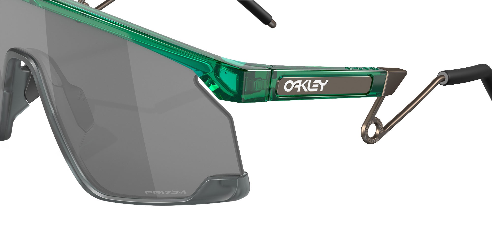 OAKLEY OO9237 BXTR Metal 923705 139 - Transparent Viridian / Prizm Black Mirrored #id:oo9237923705_s:104125