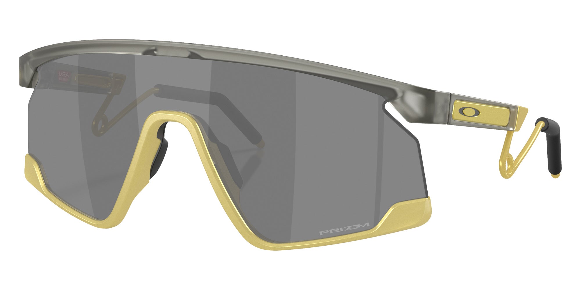 OAKLEY OO9237 BXTR Metal Alloy 923714 139 - Matte Gray Ink/Vintage Gold / Prizm Black Mirrored #id:oo9237923714_s:100105