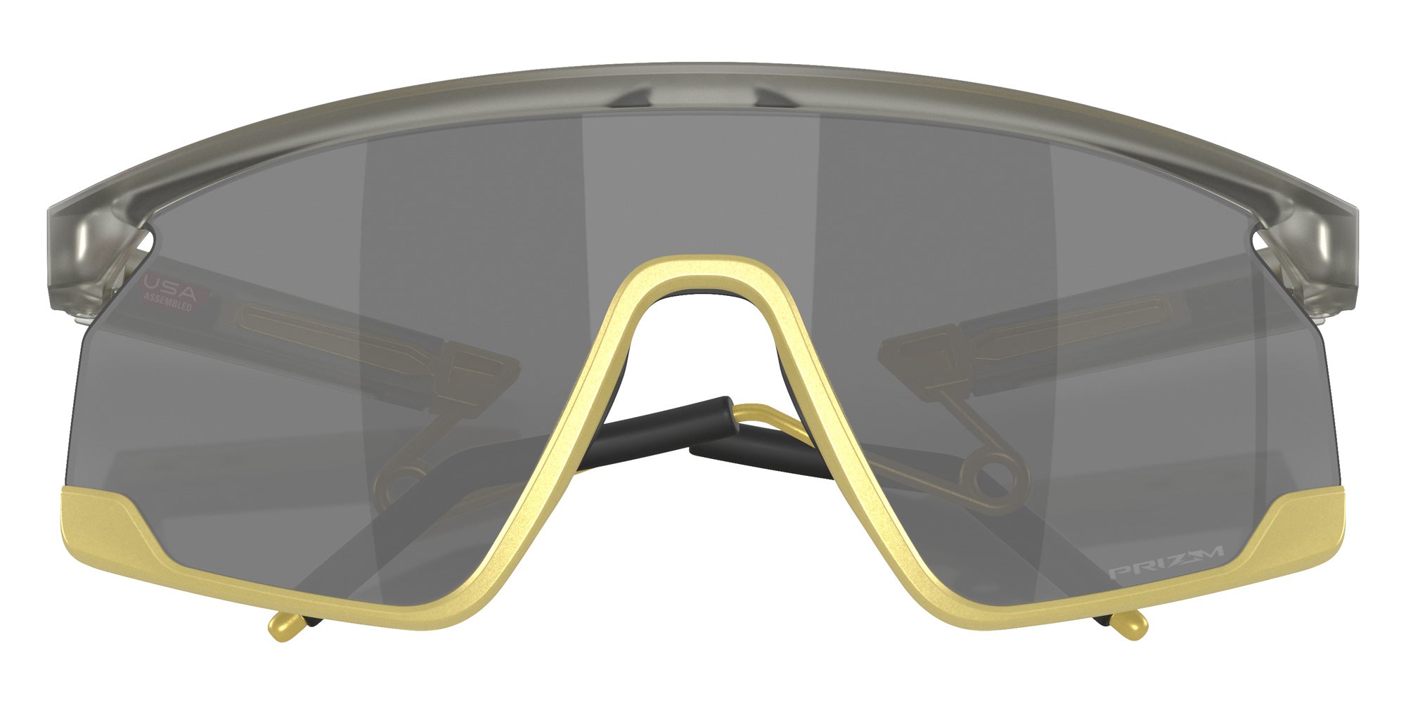 OAKLEY OO9237 BXTR Metal Alloy 923714 139 - Matte Gray Ink/Vintage Gold / Prizm Black Mirrored #id:oo9237923714_s:100120