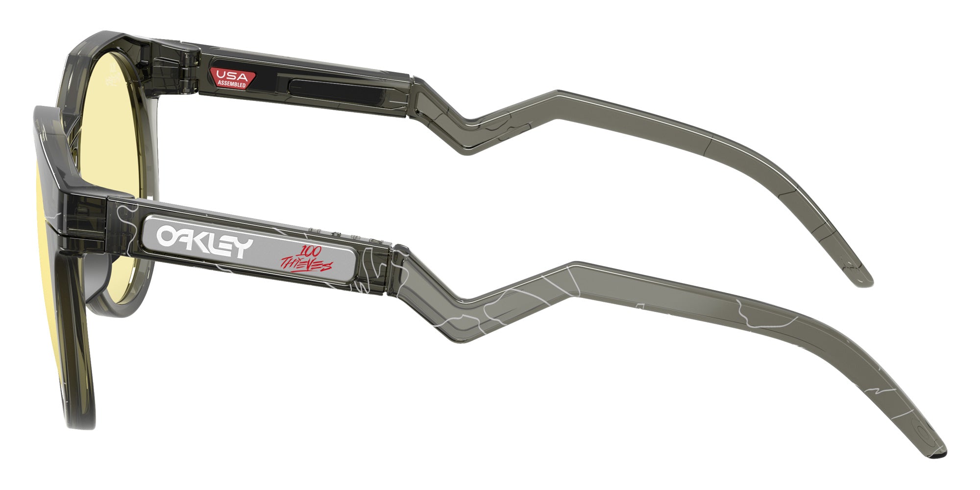 OAKLEY OO9242 HSTN 100 Thieves 924219 52 - 100t Gray Smoke / Prizm Gaming��� 2.0 Mirrored #id:oo9242924219_s:100110