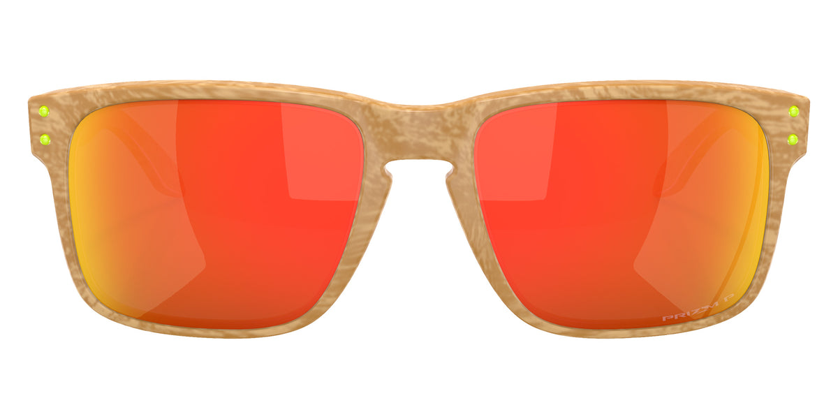 OAKLEY OO9244 Holbrook��� (Low Bridge Fit) Coalesce Collection 924474 56 - Matte Stone Desert Tan / Prizm Ruby Polarized Mirrored #id:oo9244924474_s:100100