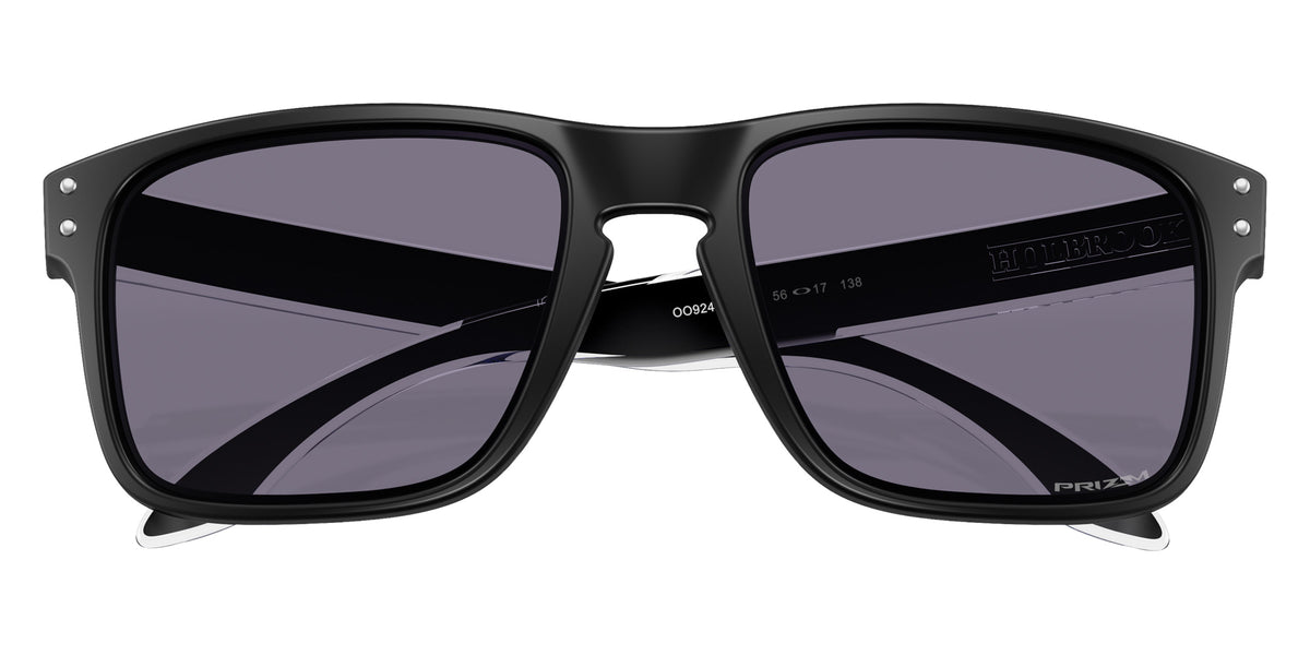 OAKLEY OO9244 Holbrook��� (Low Bridge Fit) Fathom Collection 924478 56 - Matte Black / Prizm Gray #id:oo9244924478_s:100135
