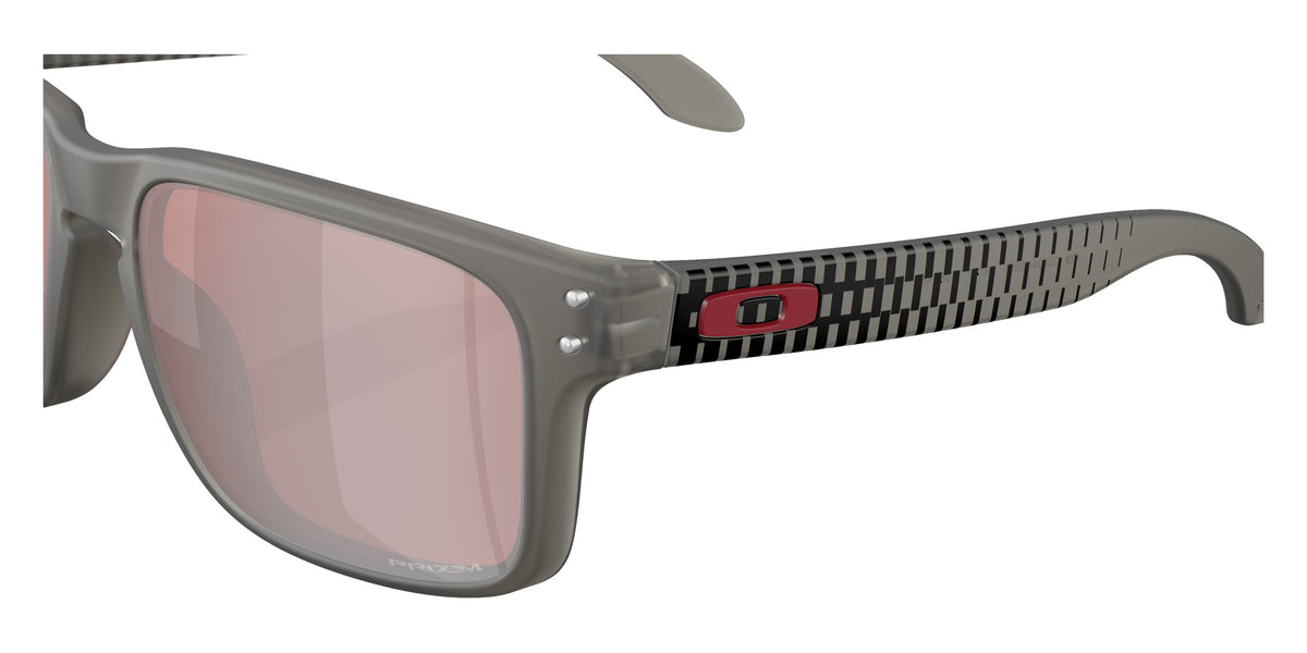 OAKLEY OO9244 Holbrook��� (Low Bridge Fit) Basecamp Collection 924486 56 - Transparent Gray Smoke / Prizm Snow Black Iridium Mirrored #id:oo9244924486_s:100125