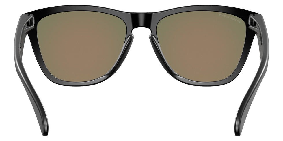 OAKLEY OO9245 Frogskins��� (Low Bridge Fit) 924563 54 - Matte Black / Prizm Ruby Mirrored #id:oo9245924563_s:100115