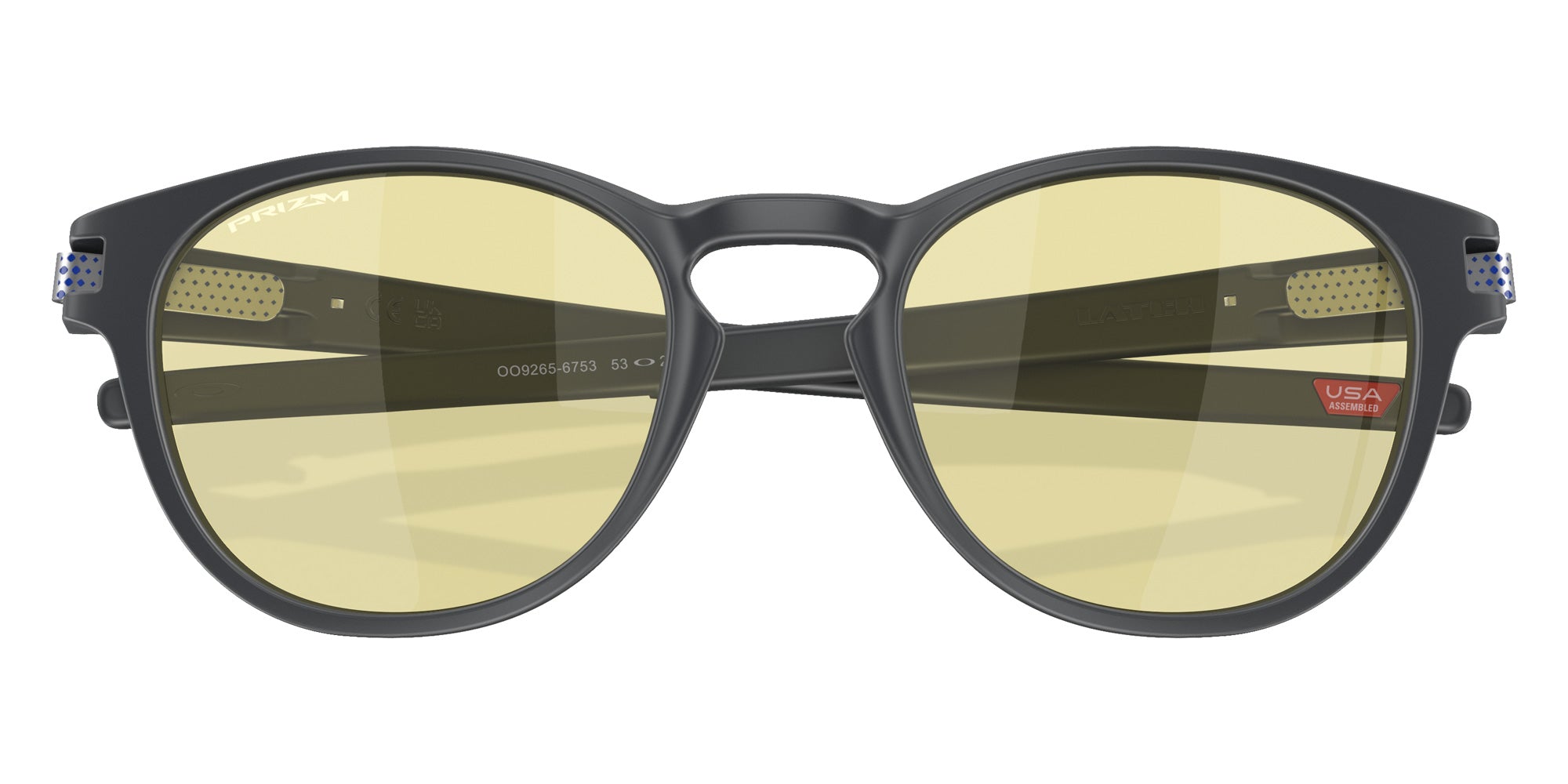 OAKLEY OO9265 Latch��� Gaming 926567 53 - Matte Carbon / Prizm Gaming��� 2.0 Mirrored #id:oo9265926567_s:100120