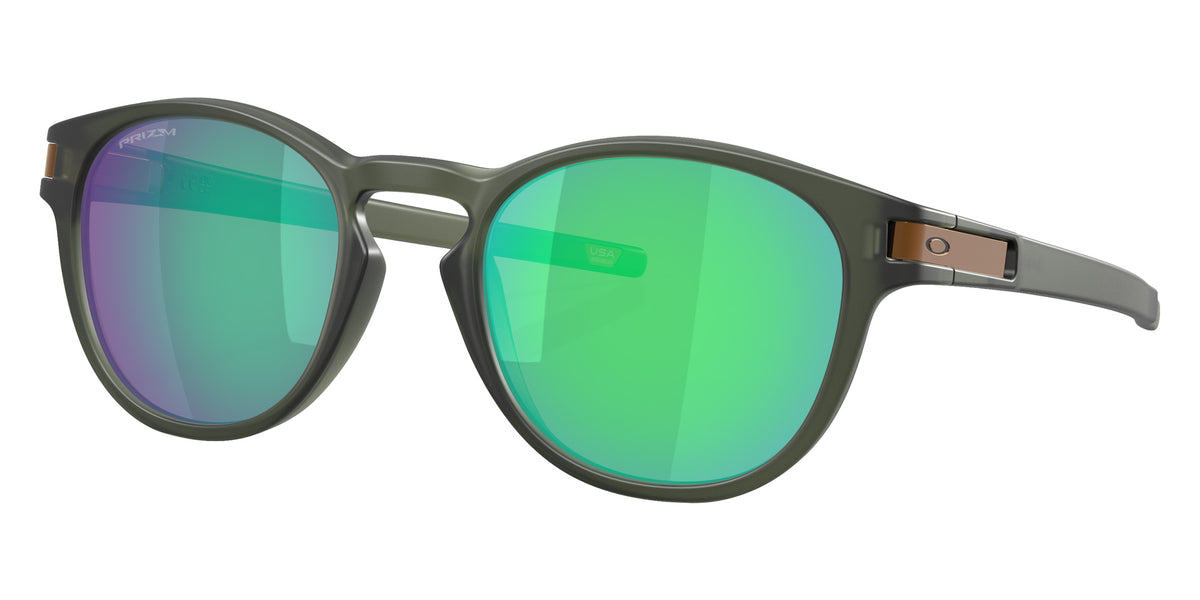 OAKLEY OO9265 Latch��� 926578 53 - Matte Olive Ink / Prizm Jade Mirrored #id:oo9265926578_s:100105