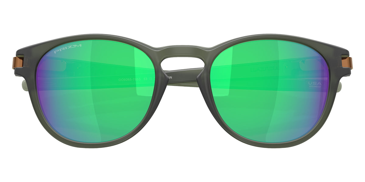 OAKLEY OO9265 Latch��� 926578 53 - Matte Olive Ink / Prizm Jade Mirrored #id:oo9265926578_s:100135