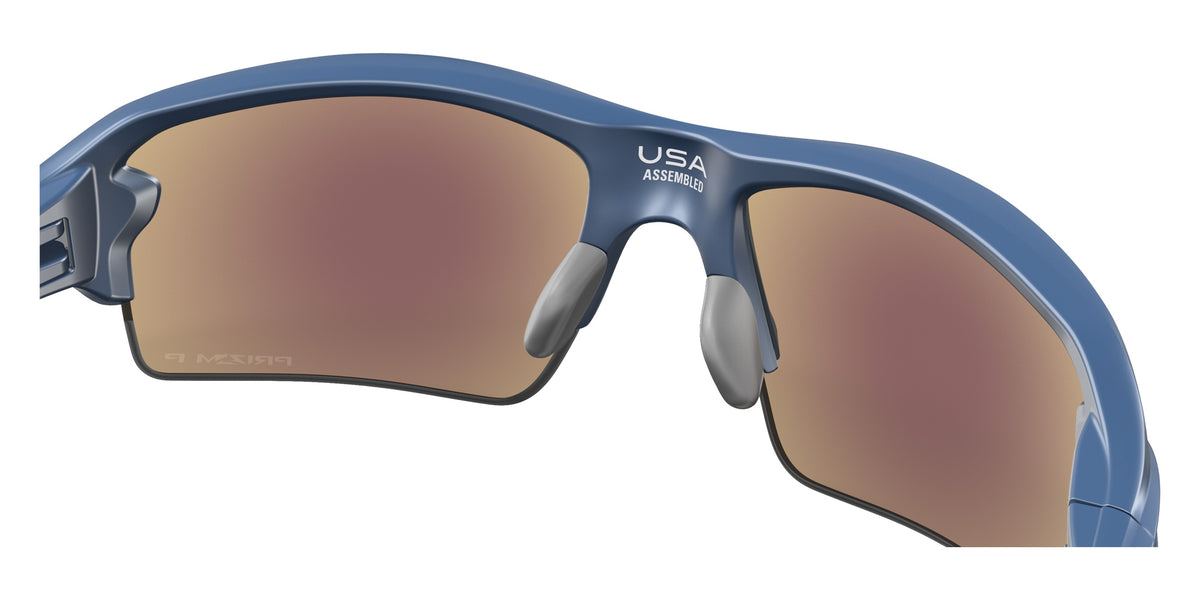 OAKLEY OO9271 Flak�� 2.0 (Low Bridge Fit) 927154 61 - Matte Poseidon / Prizm Sapphire Polarized Mirrored #id:oo9271927154_s:106130