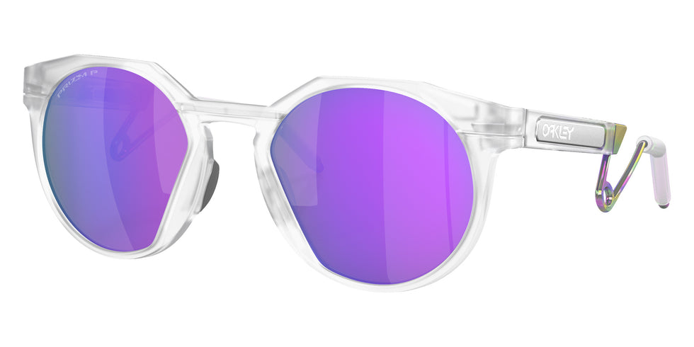 OAKLEY OO9279 HSTN Metal 927902 52 - Matte Clear / Prizm Violet Mirrored #id:oo9279927902_s:102105