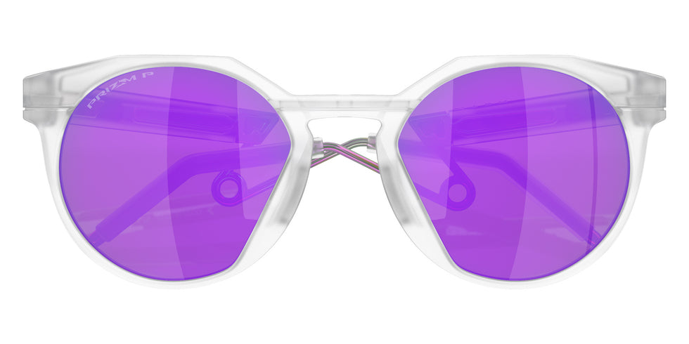 OAKLEY OO9279 HSTN Metal 927902 52 - Matte Clear / Prizm Violet Mirrored #id:oo9279927902_s:102120