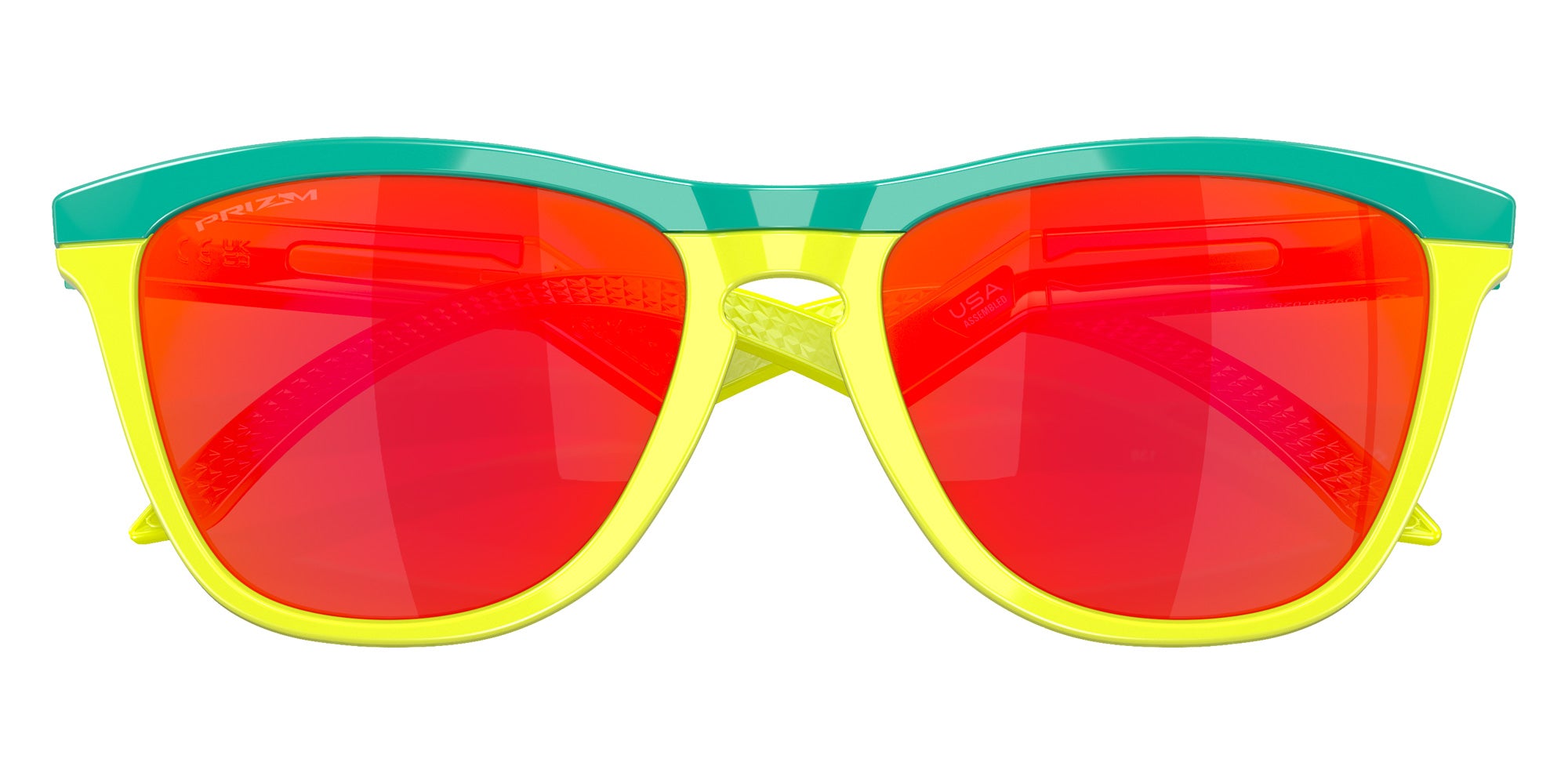 OAKLEY OO9289 Frogskins™ Hybrid 928902 55 - Celeste/Tennis Ball Yellow #id:oo9289928902_s:100135