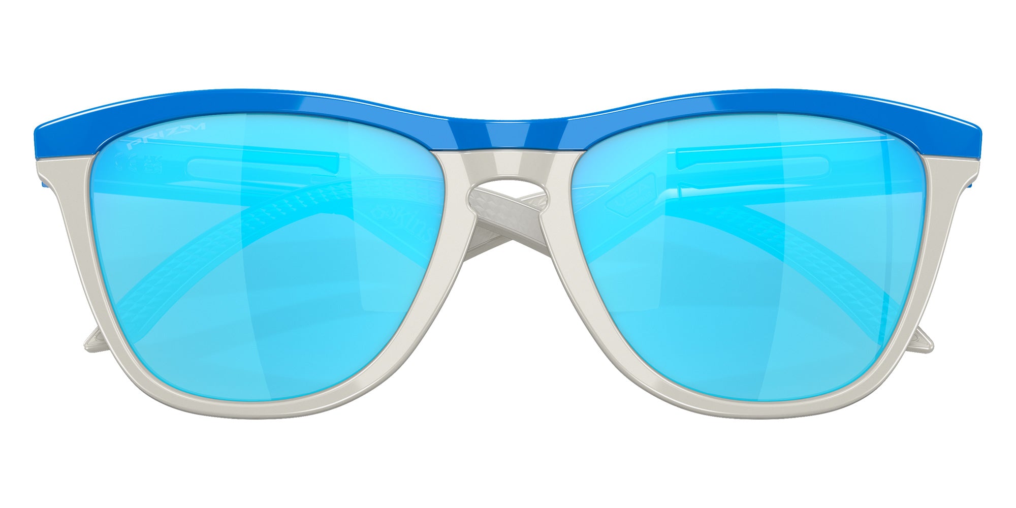 OAKLEY OO9289 Frogskins™ Hybrid 928903 55 - Primary Blue/Cool Gray / Prizm Sapphire Mirrored #id:oo9289928903_s:100135
