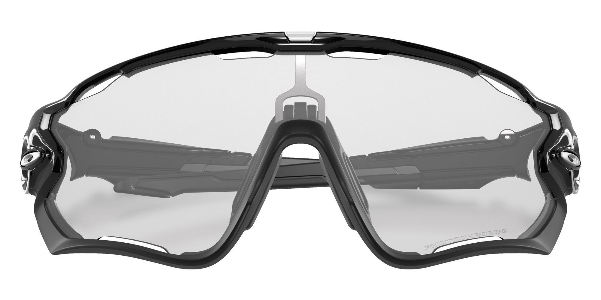 OAKLEY OO9290 Jawbreaker��� 929014 131 - Polished Black / Clear to Black Iridium Photochromic Mirrored #id:oo9290929014_s:102120