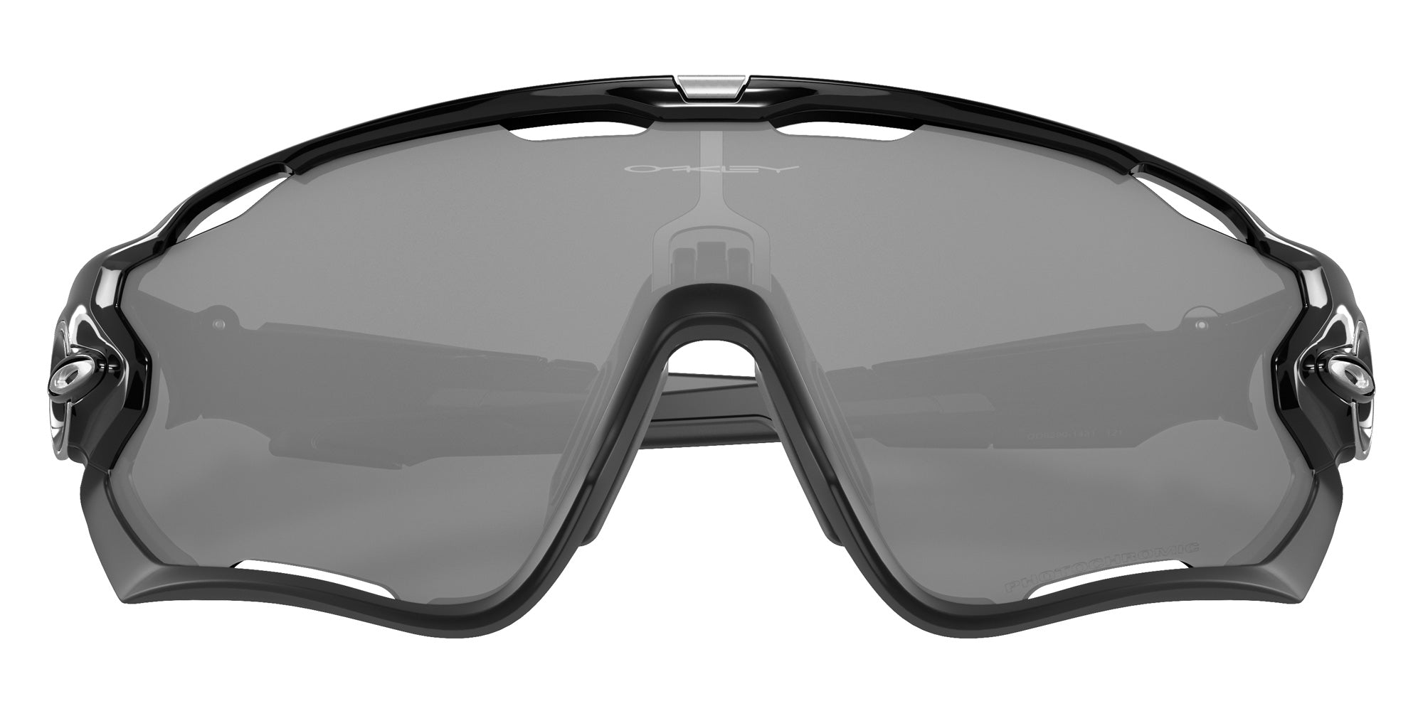OAKLEY OO9290 Jawbreaker��� 929014 131 - Polished Black / Clear to Black Iridium Photochromic Mirrored #id:oo9290929014_s:102125